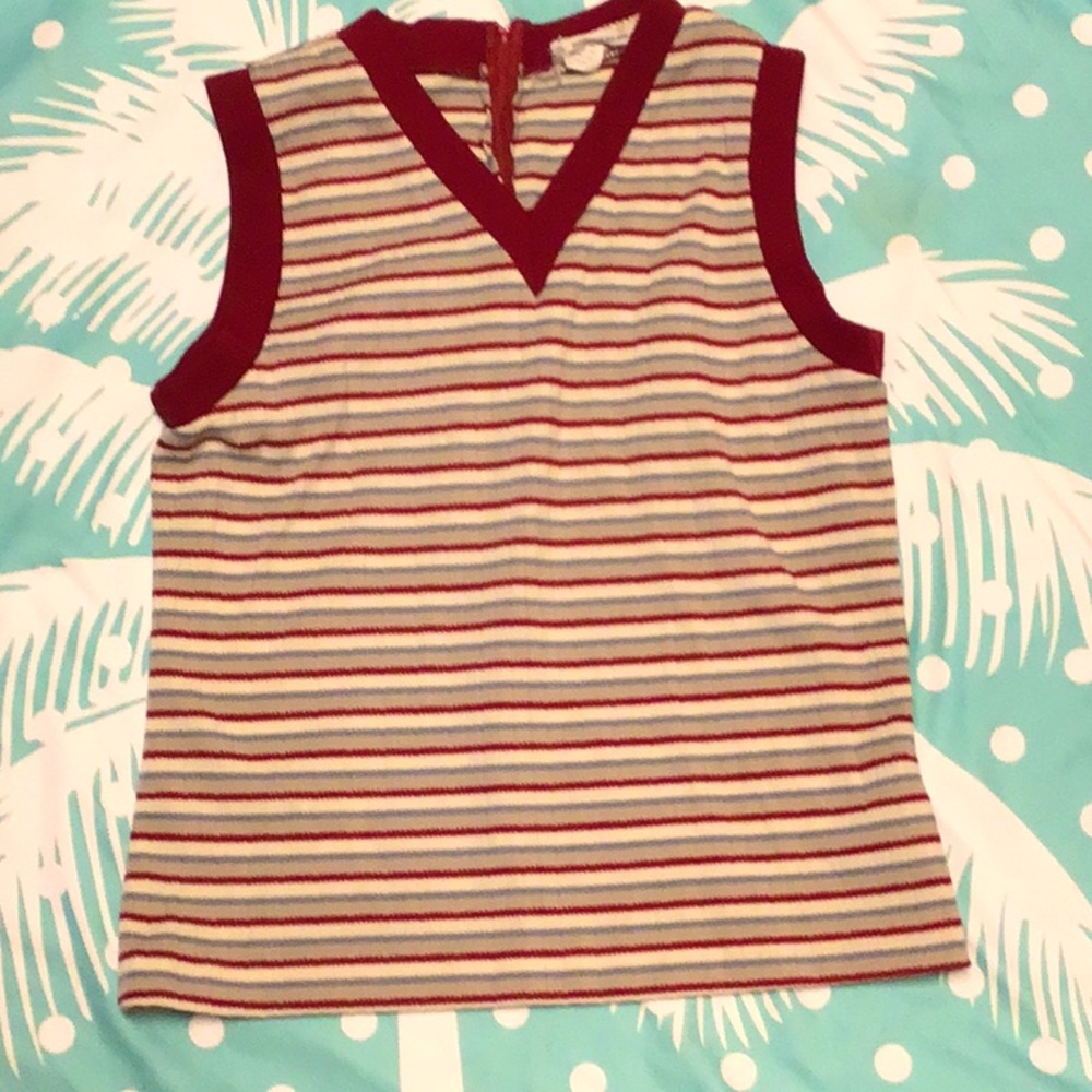 Vintage, Center Stage, sleeveless blouse